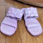 Free People Woven River Leather Slip-On Sandals Pink Super Soft Sz 8/EU 38 Photo 8