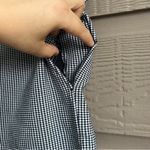 ZARA  dress pans women’s black and white size L‎ Photo 3