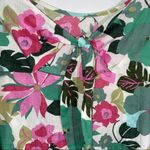 easel Ruffle Sleeve Top Floral Size Small Photo 6