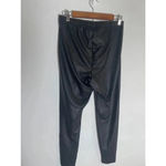 Torrid Women's  Black Faux Leather‎ Leggings Size 1 GUC! 0109 Photo 3