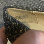 Coldwater Creek  Navy Flats with Gold Detailing Photo 4