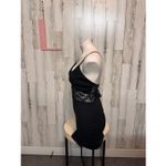 Windsor  Black Lace Corset Bodycon Mini Dress Size Large L NWT Photo 1