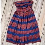 Anthropologie  Girls From Savoy Oxidized Medallions Dress Size XS Photo 3
