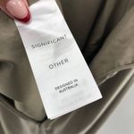 ‎Significant Other Elaine Dress in Taupe Green Size 6 Photo 12
