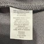 Leith V-Neck Ruched Side Mini Dress Women's Medium Black Long Sleeve NWOT Photo 5