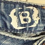 B Denim Distressed Frayed Hem Jean Shorts – Size 3 – 100% Cotton Photo 2