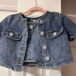 Boutique jean set/skirt short sleeve Photo 0