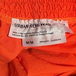 Urban Renewal Women's Athletic Shorts Elastic Waist Orange Blue Size M Medium Photo 4