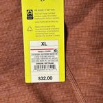 All In Motion Leggings Womens XL Heathered Red Ribbed Pockets High Rise NEW Photo 2