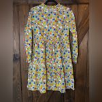 Olivia James Lydia Floral Dress Tiered Flowy Boho Cottagecore Sz XS Blue Photo 1