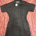 Free People  Denim Romper Photo 3