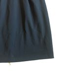 Avery G Black Dress Puff Bell Sleeves Cocktail Party Back Zip Size 8 Women's Photo 5