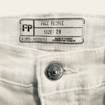 Free People White Distressed Skinny Jeans Women’s Size 28 Photo 5