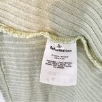 Reformation  Bliss Maxi Ribbed Dress Limon Sleeveless Size Small S Photo 5
