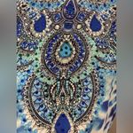 Avenue 🆕 Cami Hvar Blues & White Print With Rhinestone 20🆕 Photo 6