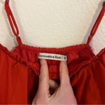 Abercrombie & Fitch Abercrombie Fitch Ruffle Trapeze Mini Dress Photo 4