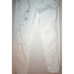 Paige NWT Womens  Denim White Jeans 25 Wreckage Distressed Destroyed New Skinny Photo 3