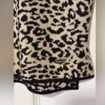 Calvin Klein Women's Cheetah Print Cowl Neck Long Sleeves Pullover Sweater Sz S Photo 1