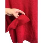 Caslon Copied - Crew Neck Rib Tunic Sweater in Red Chili Size Small NEW Photo 6