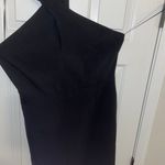 Adelyn Rae Halter Sheath Black Dress Photo 4