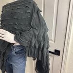 Max edition  Women's Gray Arcylic Poncho Size One Size.  A28 Photo 1