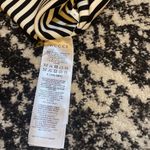 Gucci  Striped Fine Viscose Black Ivory Top size S Photo 3