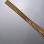 NWOT LRL Lauren Ralph Lauren Tan Nude Italian Leather‎ Belt L 39” Photo 6