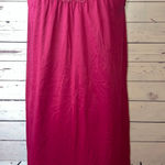 Vanity Fair Nightgown gown Medium Satin 30-107 Nylon Floral Embroidered Vintage Photo 0