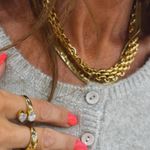 Mood Vacation Girl Necklace Gold Photo 2