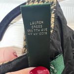 Ralph Lauren Lauren  Houndstooth Sheath Dress Sleeveless Zipper Pockets Size 12 Photo 7