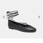 For Love & Lemons Rose Black Women's  x dolce vita Ballet Flats boho fall 7 nwt Photo 2