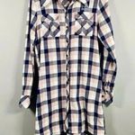 Envol Alec Ning X Stayreal Designer Plaid Polka Dot Chiffon Dress Size M Cowgirl Black Size M Photo 0