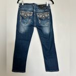 Miss Me Signature Cropped Jeans Women Swavorski Crystal Photo 3