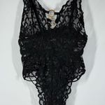 New Mix Black Lace Lingerie Snap Crotch Size S/M Photo 0