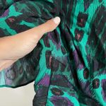 Ba&sh  Candy Cut Out Green Vert Printed Maxi Dress Photo 9