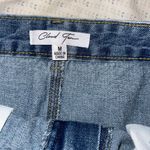 Cloud Ten Women's Denim Diamond Fringe Skirt Photo 2