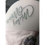 Disney  Womens Pink Mickey Mouse Rhinestones Emblem Adjustable Baseball Hat Cap Photo 1