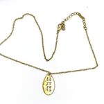 Handmade Inspirational Faith Fear Religious Necklace Photo 3