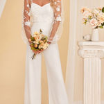 JJ's House White jumpsuit Photo 0