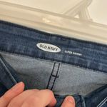 Old Navy  Mid Rise Wow Super Skinny Jeans Darker Medium Wash Five Pocket Stretch Photo 5