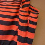 Gap Sleeveless Pocket Striped Maxi Dress Navy Blue Red 4 Photo 4