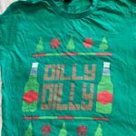 Dilly Dilly Funny Christmas Tee Green Photo 1