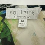 Solitaire Ravi Khosla Embellished V-Neck Caftan Swim Beach Cover Up Size M Photo 6