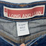 Gap Women's Cotton Stretch Long And Lean Wide Leg Jeans Blue Size 6R Photo 4