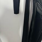 Miss Circle Zenaida Black Cutout High Slit Velvet Gown Size Small Photo 4