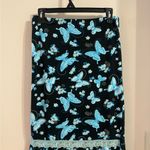 My Michelle vintage  butterfly skirt size 16 Photo 1