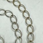 Gold Silver Tone Chain Link Belt Ball Charm XS/Small (XS/S) ✨ Photo 3
