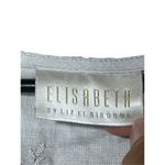 Liz Claiborne Vintage Elisabeth By ‎ 100% Linen Embroidered Dress Size 14 Photo 5