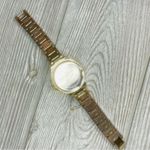 Juicy Couture  Watch Bracelet Women Gold Tone Black Dial Faceted Crystal face Photo 4