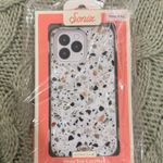 Sonix  Terrazzo iPhone 13 Pro Phone Case - Black, White, Pink, Tan Photo 0